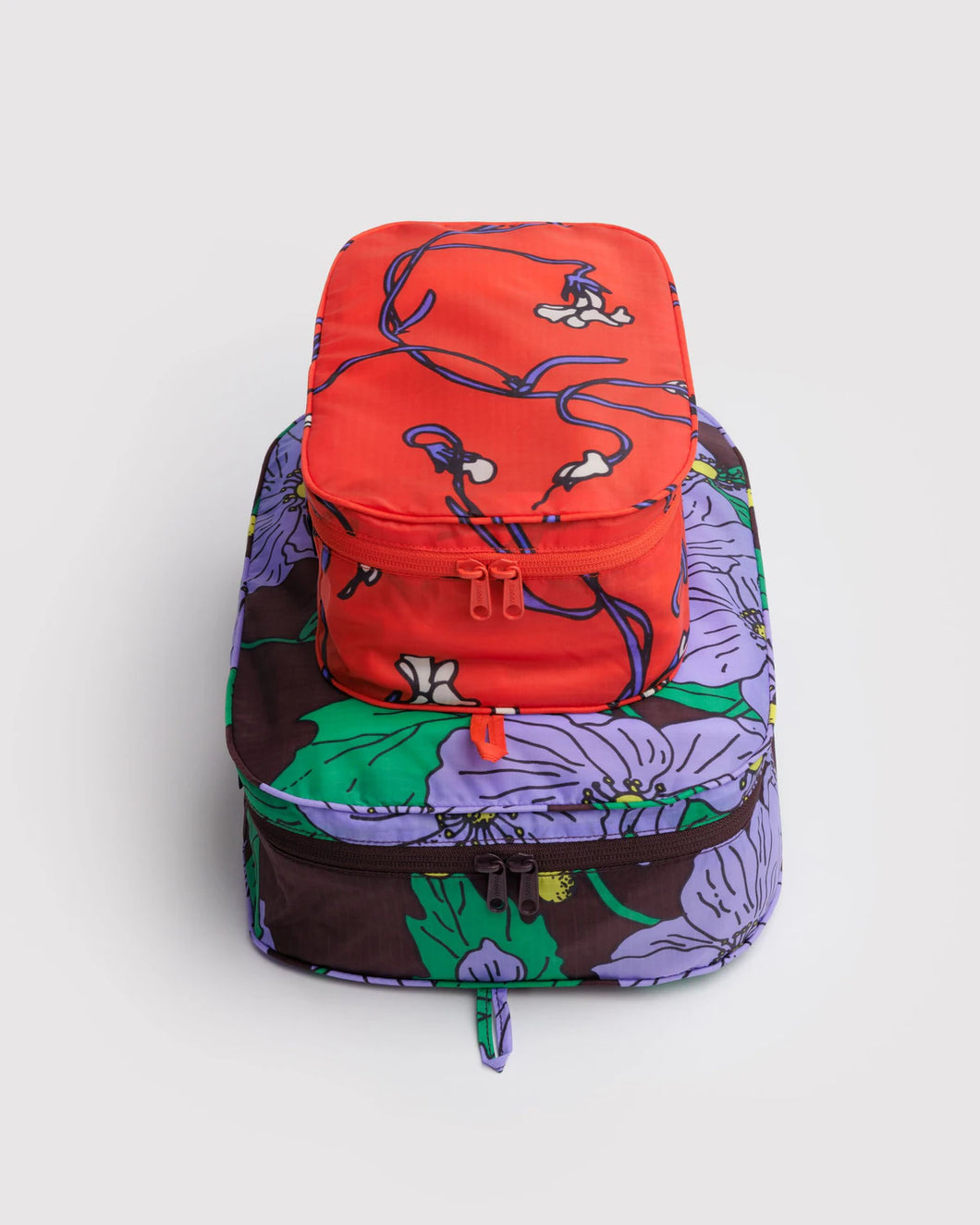 baggu  - packing cube set - poppy mix - prebook arriving late oct/early nov