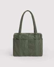 画像をギャラリービューアに読み込む, baggu - small cloud carry-on bag - caper - prebook arriving mid july
