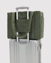 画像をギャラリービューアに読み込む, baggu - small cloud carry-on bag - caper - prebook arriving mid july
