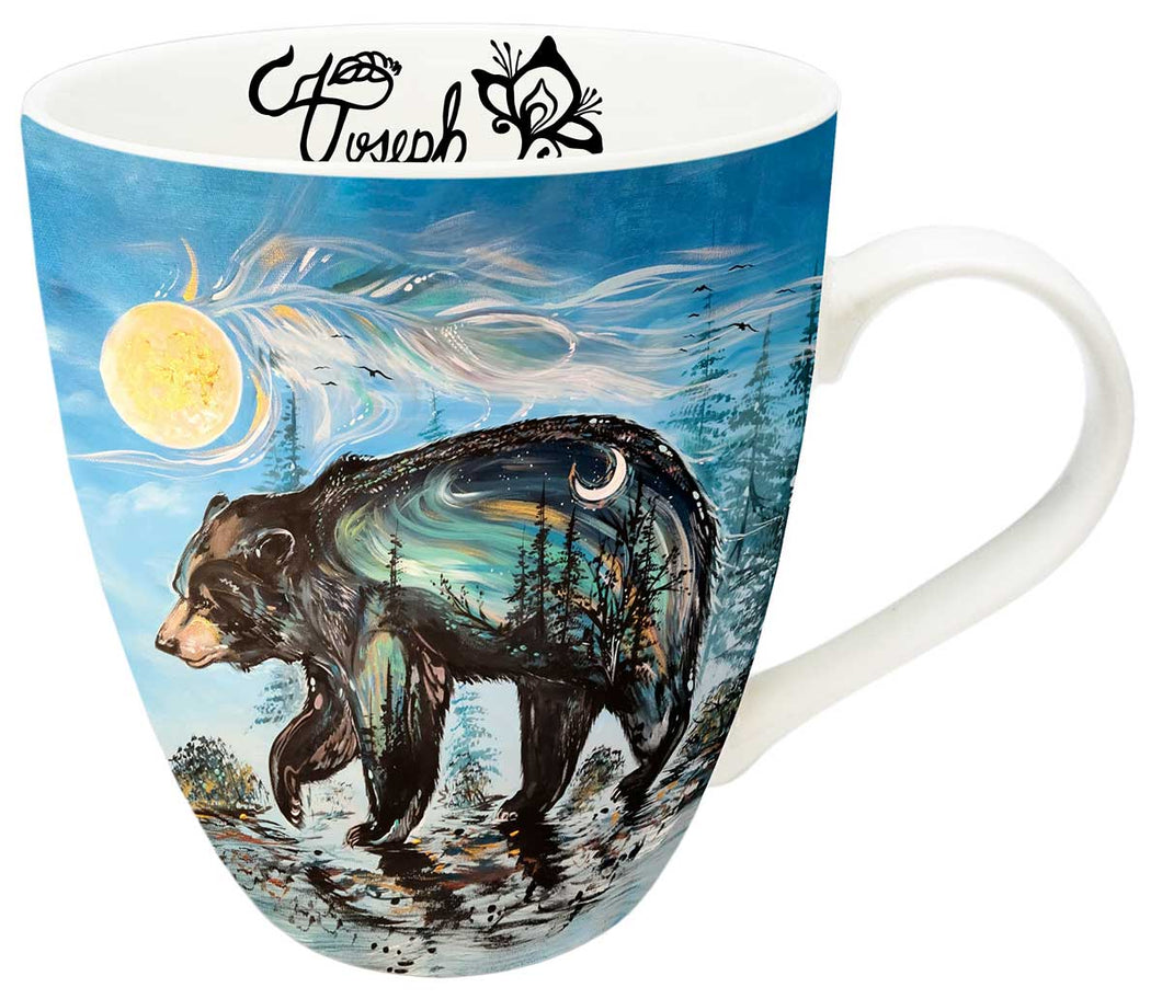 a bear's journey mug