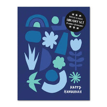 Load image into Gallery viewer, badger &amp; burke - abstract Hanukkah card set
