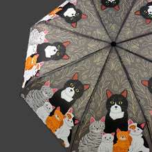 Load image into Gallery viewer, all things kitty cat umbrella - naked decor
