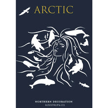 画像をギャラリービューアに読み込む, koustrup &amp; co Arctic motifs notecards
