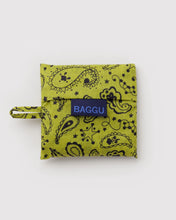 Load image into Gallery viewer, baggu - chartreuse paisley - baby size
