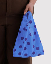 Load image into Gallery viewer, baggu - blue polka dots  - baby size - COMING SOON
