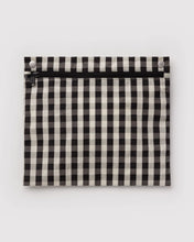 Load image into Gallery viewer, baggu - carry-on cloud - black &amp; cream gingham - COMING SOON
