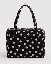 Load image into Gallery viewer, baggu - carry-on cloud - black &amp; cream polka dot  - COMING SOON
