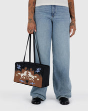 Load image into Gallery viewer, baggu - bowler bag medium - western appliqué - prebook arriving early nov
