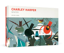 Load image into Gallery viewer, charley harper - winter - boxed holiday cards
