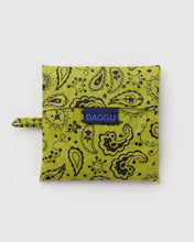Load image into Gallery viewer, baggu -  chartreuse paisley - standard size
