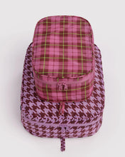 画像をギャラリービューアに読み込む, baggu  - packing cube set - check mix
