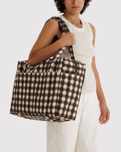 Load image into Gallery viewer, baggu - carry-on cloud - blurred gingham
