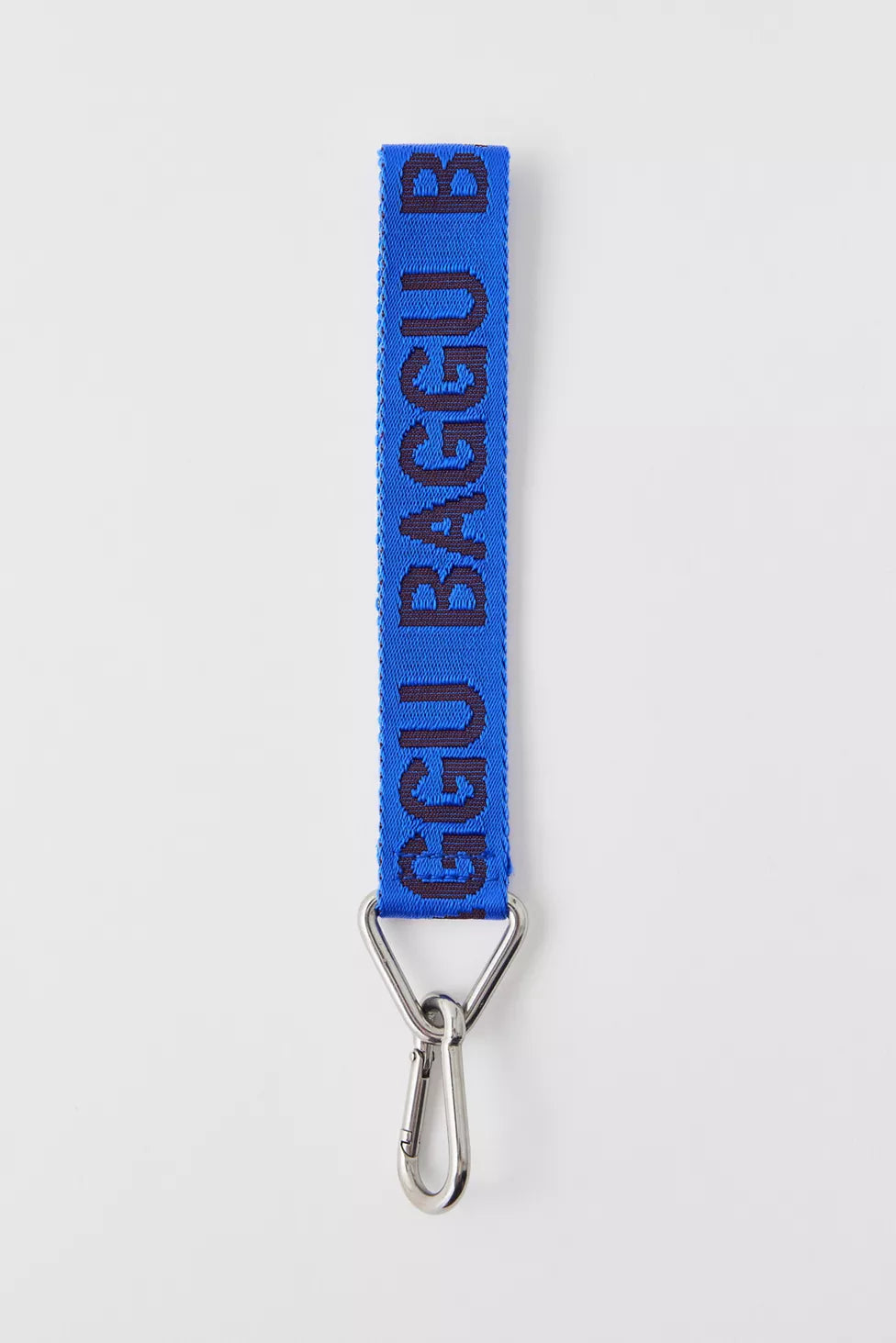 baggu - logo keychain - cobalt