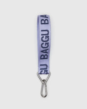 Load image into Gallery viewer, baggu - logo keychain - dusty lilac - prebook arriving late oct/early nov
