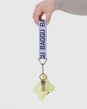Load image into Gallery viewer, baggu - logo keychain - dusty lilac - prebook arriving late oct/early nov
