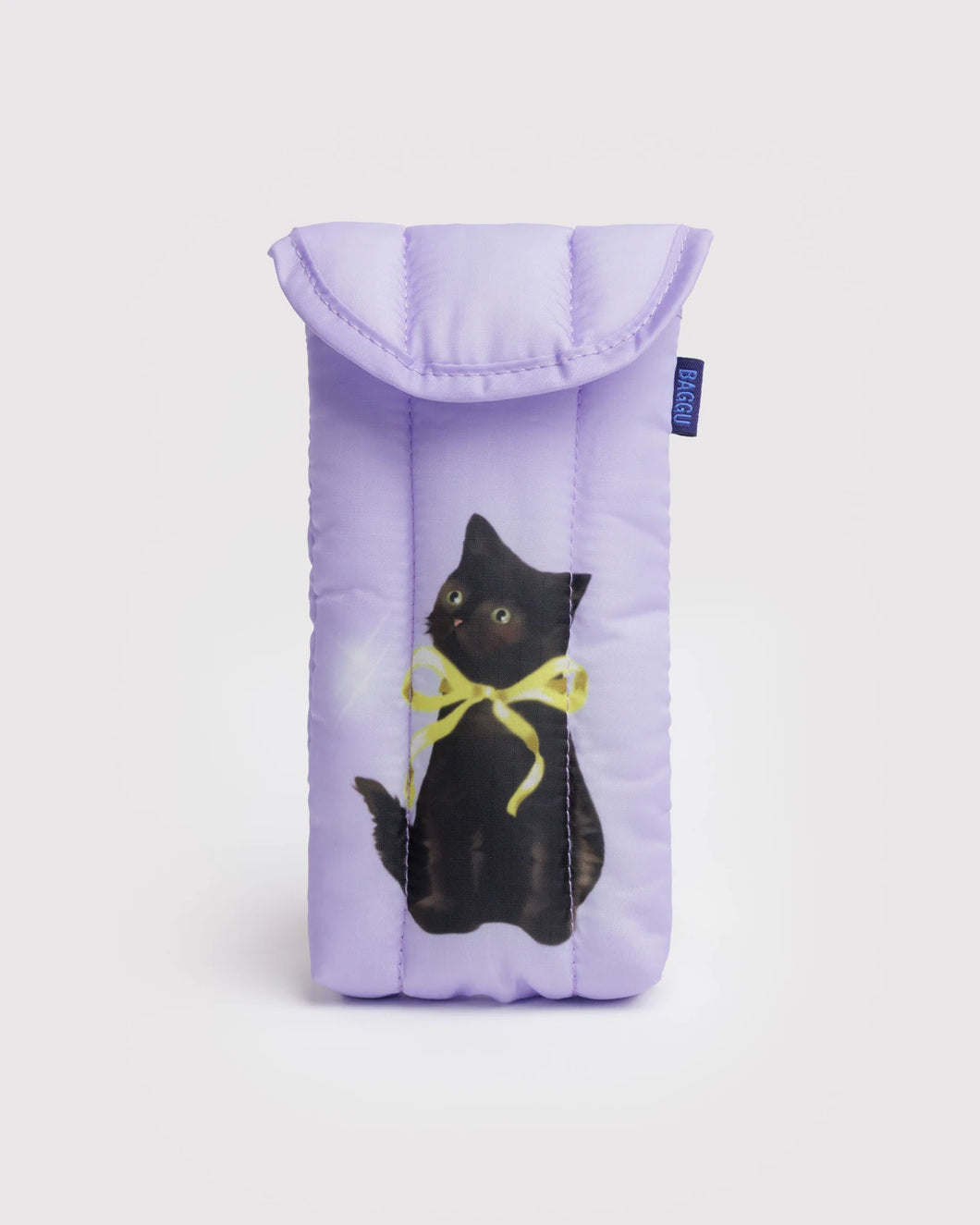 baggu - puffy eyeglasses sleeve - fancy cats  - prebook arriving late oct/early nov
