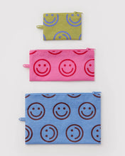 Load image into Gallery viewer, baggu -  flat pouch set - happy mix
