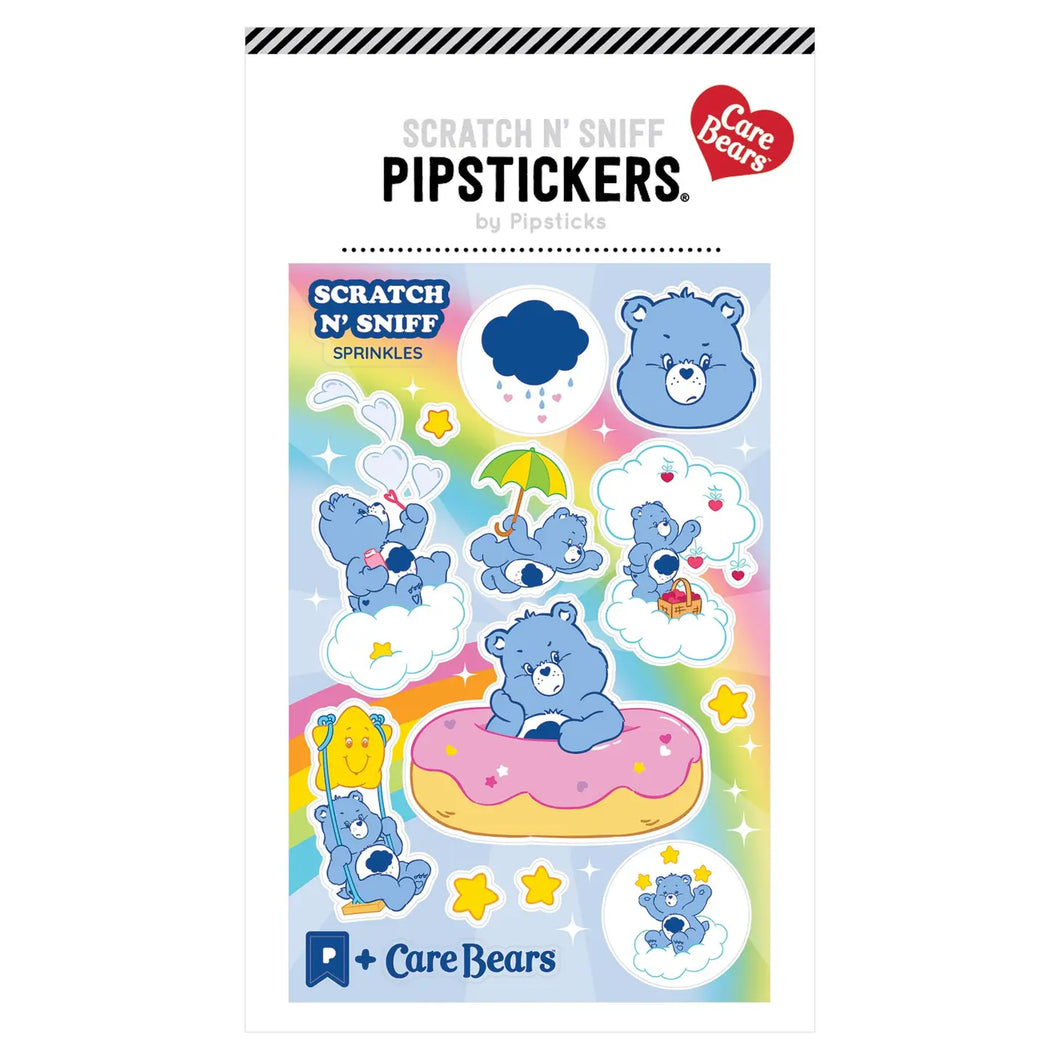 care bears scratch n' sniff  - vanilla sprinkles  - pipstickers