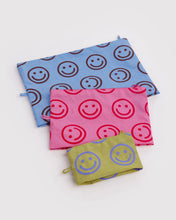Load image into Gallery viewer, baggu - go pouch set - pop happy mix
