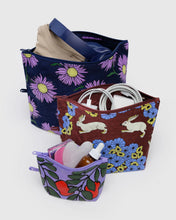Load image into Gallery viewer, baggu - go pouch set - night orchard - prebook arriving late oct/early nov
