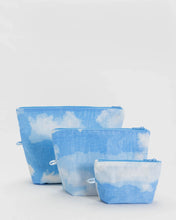 Load image into Gallery viewer, baggu - go pouch set - clouds - last one
