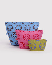 Load image into Gallery viewer, baggu - go pouch set - pop happy mix
