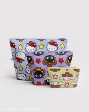 Load image into Gallery viewer, baggu - go pouch set - hello kitty &amp; friends western - prebook arriving late oct/early nov
