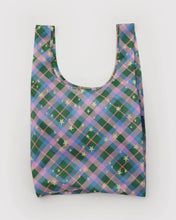 Load image into Gallery viewer, baggu - green star plaid  - standard size - prebook due to arrive late oct/early nov
