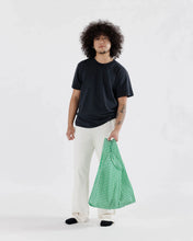 Load image into Gallery viewer, baggu  - green gingham   - standard size
