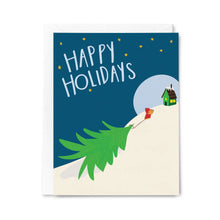 Load image into Gallery viewer, happy holidays - almost home  card
