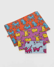Load image into Gallery viewer, baggu - go pouch set - keith haring
