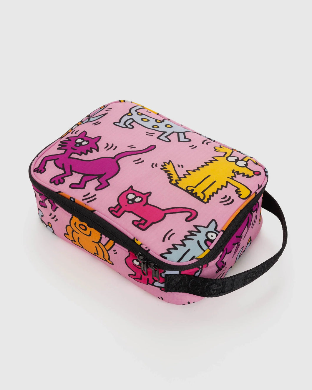 baggu - lunch box - keith haring pets