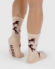 Load image into Gallery viewer, baggu - socks - horses - prebook arriving late oct/early nov
