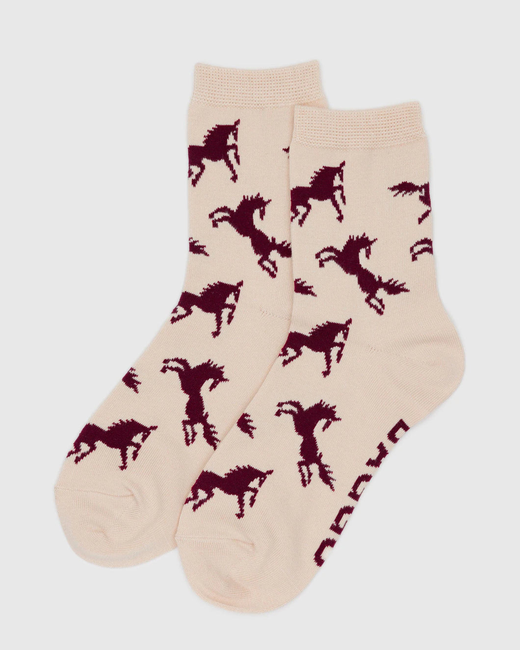 baggu - socks - horses - prebook arriving late oct/early nov