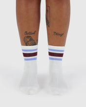 Load image into Gallery viewer, baggu - ivory striped socks - prebook arriving late oct/early nov
