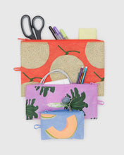 Load image into Gallery viewer, baggu -  flat pouch set - Japanese produce - prebook arriving late oct/early nov
