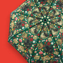 Load image into Gallery viewer, kitschy cats umbrella - naked decor
