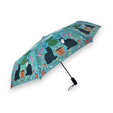 Load image into Gallery viewer, kitty cats and topiary umbrella - naked decor
