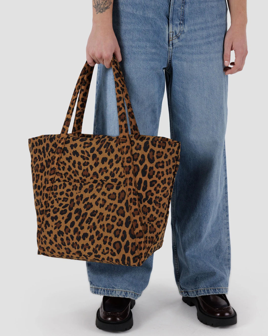 baggu - cloud bag - leopard - prebook arriving late oct/early nov
