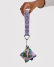 Load image into Gallery viewer, baggu - logo keychain - lilac happy  - prebook arriving late oct/early nov
