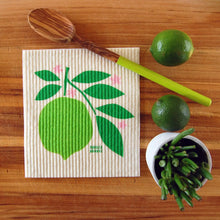 Load image into Gallery viewer, badger &amp; burke - lime -  Swedish dishcloth
