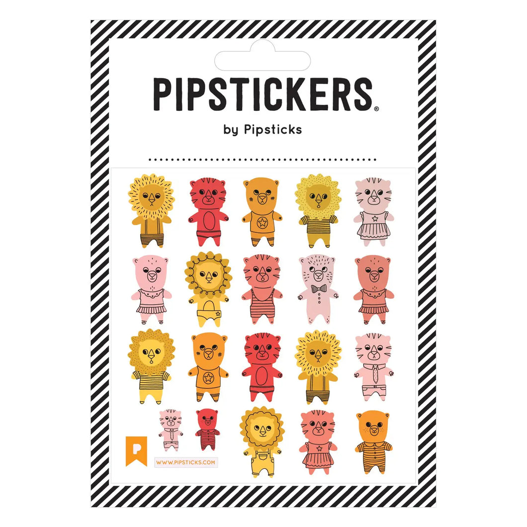 lions and tigers and bears - pipstickers