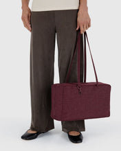 Load image into Gallery viewer, baggu - medium nylon bowler bag - mahogany
