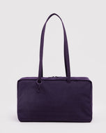 baggu - medium nylon bowler bag - fig