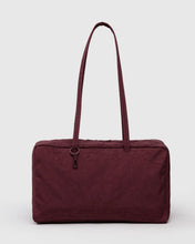 Load image into Gallery viewer, baggu - medium nylon bowler bag - mahogany
