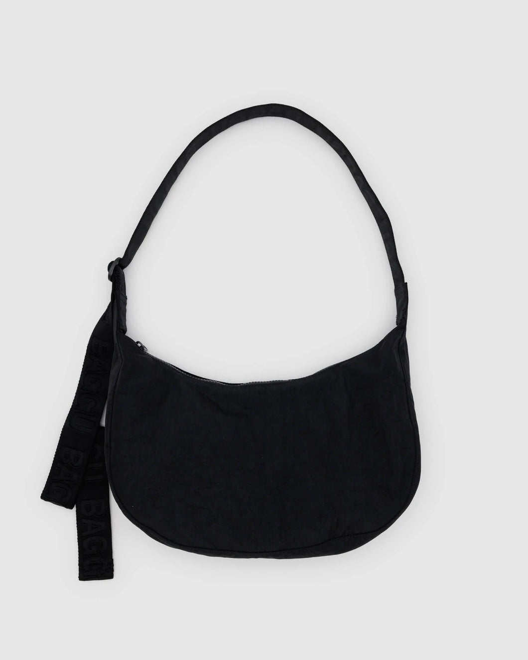 baggu - medium nylon crescent - black - prebook arriving late oct/early nov