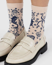 Load image into Gallery viewer, baggu - socks - mermaid - prebook arriving late oct/early nov
