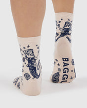 Load image into Gallery viewer, baggu - socks - mermaid - prebook arriving late oct/early nov
