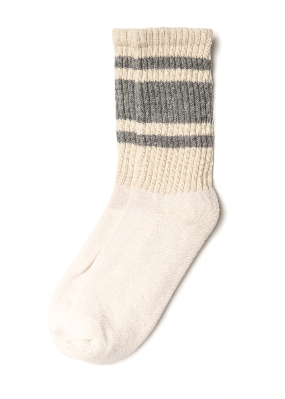 American trench - the mono stripe sock  - heather grey