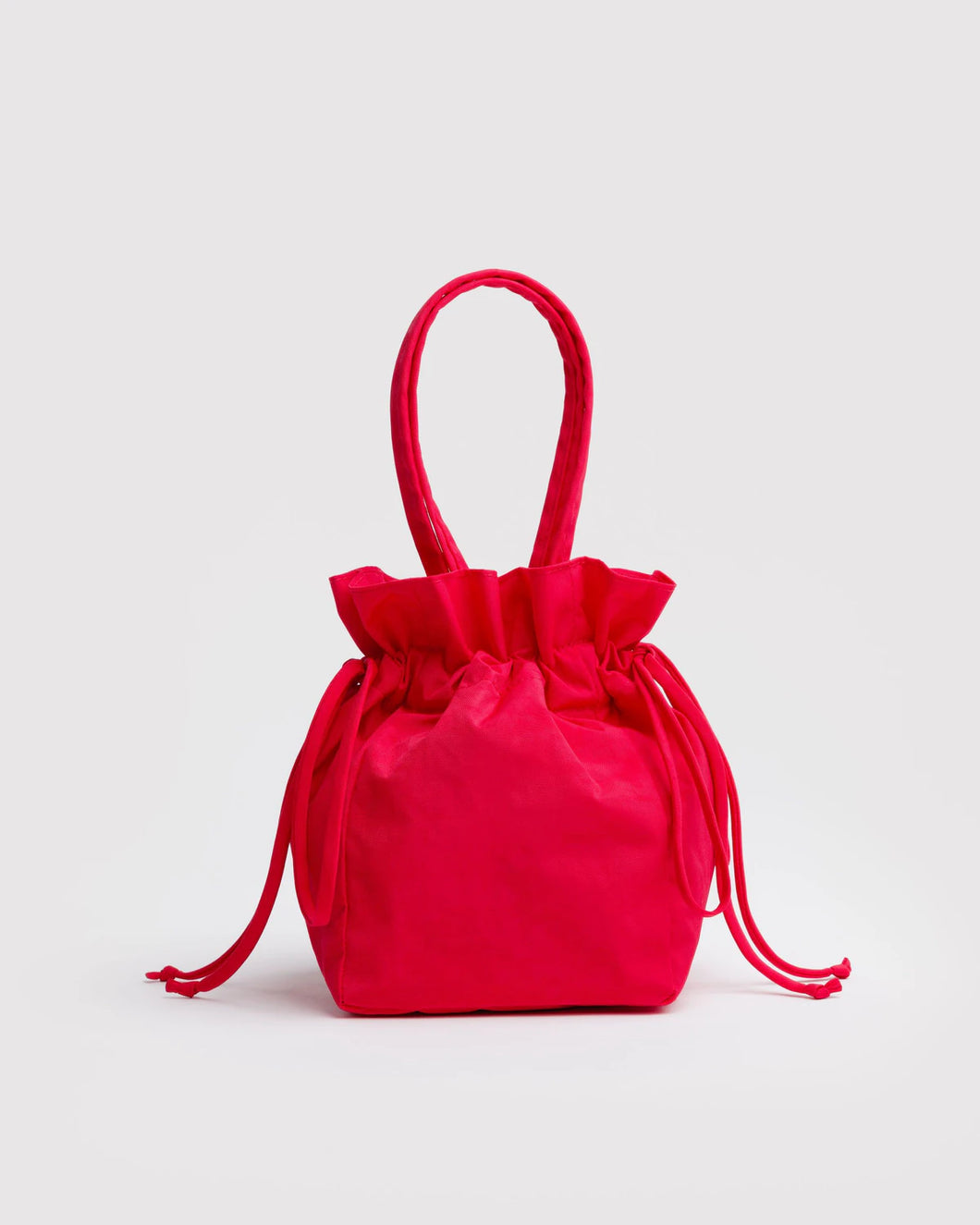 baggu - nylon drawstring bag - candy apple - prebook arriving early nov